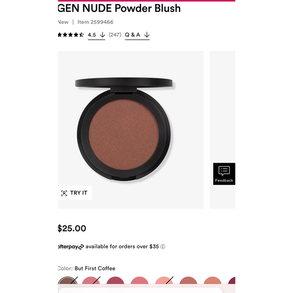 RARE Gen Nude Blush 🌹 - Picture 4 of 7
